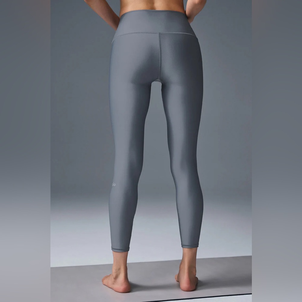 ALO Yoga 7/8 High-Waist Airlift Legging Steel Gray S New - Picture 2 of 5